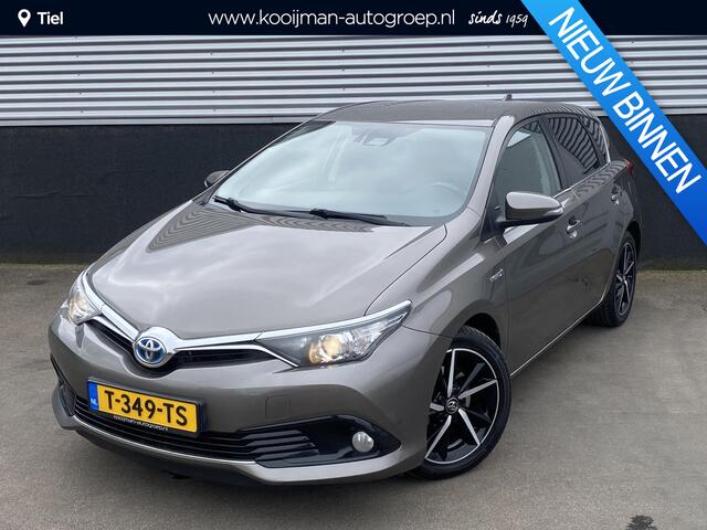 Toyota AURIS 1.8 Hybrid Dynamic Navigatie, achteruitrij camera, cruise control, keyless entry- & start, automaat!