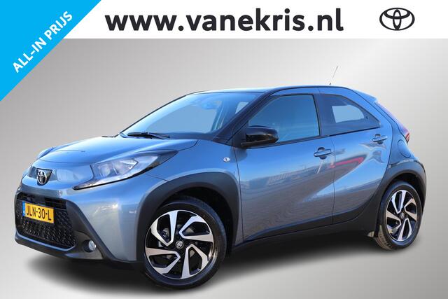 Toyota AYGO X 1.0 VVT-i MT Pulse Limited, Stoelverwarming, Lm velgen, Apple Carplay / Android Auto, Parkeercamera, Privacy Glass!