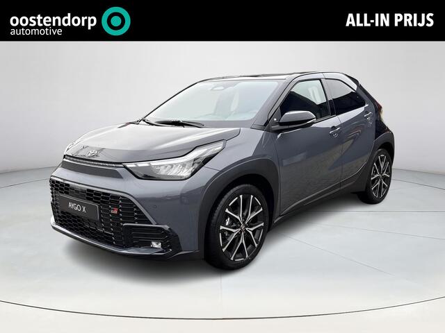 Toyota AYGO X Hybrid 115 GR Sport **STORM GREY/ NIEUWE AUTO/ DIRECT LEVERBAAR**