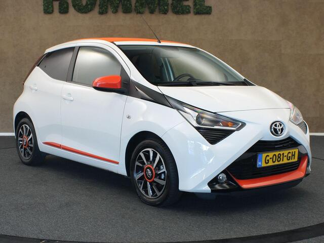 Toyota AYGO 1.0 VVT-i X- Cite Cabriodak - ORIGINEEL NEDERLANDSE AUT0 - AFKOMSTIG VAN 2E EIGENAAR - ELEKTRISCH CABRIODAK - APPLE CARPLAY/ ANDROID AUTO - CAMERA - TOERENTELLER - GROOT MULTIMEDIADISPLAY - AIRCO - ELEKTRISCH BEDIENBARE BUITENSPIEGELS - HALF LEDEREN BEKLE