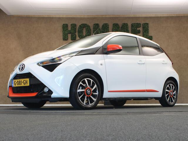 Toyota AYGO 1.0 VVT-i X- Cite Cabriodak - ORIGINEEL NEDERLANDSE AUT0 - AFKOMSTIG VAN 2E EIGENAAR - ELEKTRISCH CABRIODAK - APPLE CARPLAY/ ANDROID AUTO - CAMERA - TOERENTELLER - GROOT MULTIMEDIADISPLAY - AIRCO - ELEKTRISCH BEDIENBARE BUITENSPIEGELS - HALF LEDEREN BEKLE