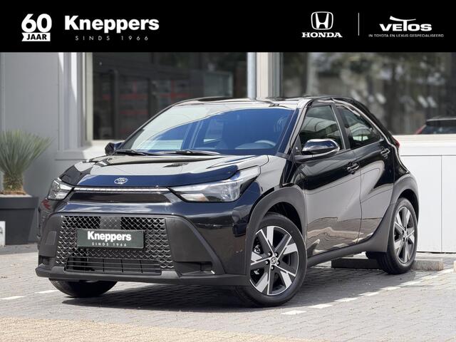 Toyota AYGO X Hybrid 115 Play + Go Pack Lichtmetalen velgen, Voorstoelen verwarmd, Cruise control, Climate control, Achteruitrijcamera