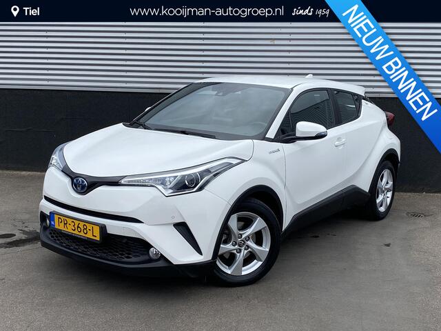Toyota C-HR 1.8 Hybrid Dynamic Navigatie, Nieuw geleverd en dealeronderhouden, 1e eign. achteruitrij camera, parkeersensoren, keyless start- & entry, adaptieve cruise control