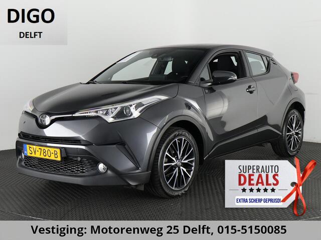 Toyota C-HR 116 PK DYNAMIC URBAN NAVI 1e EIG GARANTIE 6-2028 ! LMV.CLIMA. ADAPTIEF CRUISE CONTROL . KEYLESS ENTRY . ELEKTRISCHE INKLAPBARE SPIEGELS .