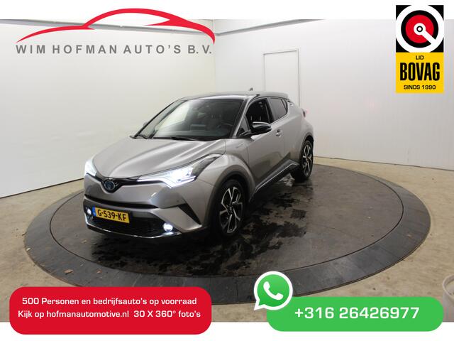Toyota C-HR 1.8 Hybrid Bi-Tone Plus Leder Cam Stoel Ver JBL Dhoek Detectie