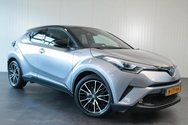 Toyota C-HR 1.8 Hybrid Bi-Tone Limited, Leder, Navi, JBL Stoelverwarming, Navigatie, BSM, Keyless Entry / start, Parkeercamera