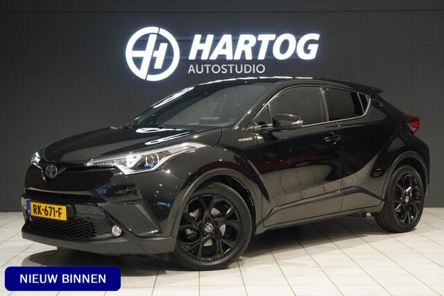 Toyota C-HR 1.8 Hybrid Black Edition + LEDER / DODEHOEK / JBL / STOELVERWARMING /