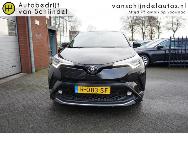 Toyota C-HR 1.2 Style LUXE! TREKHAAK - CAMERA - NAVI - STOELVERWARMING - HALF LEDER - PARKEERSENSOREN V+A - RIJSTROOKSENSOR - KEYLESS - 18 INCH LMV - CLIMA - DAB+ - BLUETOOTH - PRIVACYGLAS - PARKEERHULP