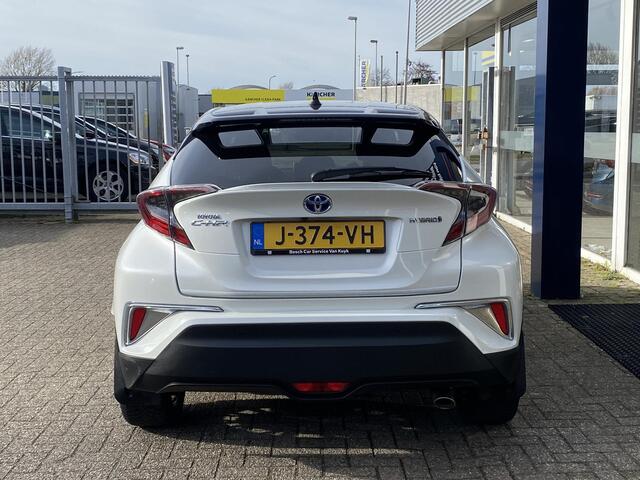 Toyota C-HR 1.8 Hybrid Bi-Tone / Automaat / Adaptieve Cruise-Control / Stoelverwarming / JBL-Audio / Dodehoek-Detectie / Afneembare-Trekhaak / Keyless / Climate-Control / Radio-Bluetooth / Navi / Camera / PDC V+A / 18'' LMV / All-Season / ENZ.