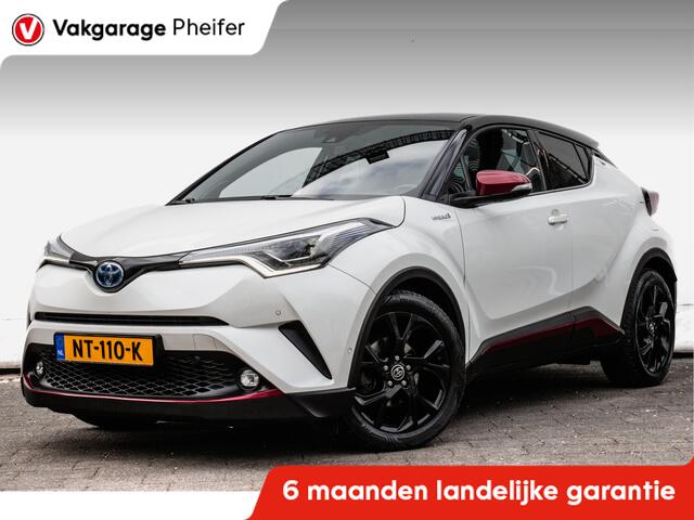 Toyota C-HR 1.8 Hybrid Bi-Tone Plus Trekhaak/ Lederen int./ Stuur+stoelverwarming/ Camera/ Blindspot/ JBL audio
