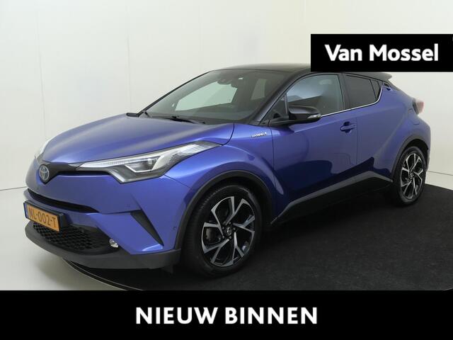 Toyota C-HR 1.8 Hybrid Bi-Tone Plus | airco automatisch | cruise control adaptief | dodehoek detectie | LED koplampen | lichtmetalen velgen 18" | navigatiesysteem full map | voorstoelen verwarmd |