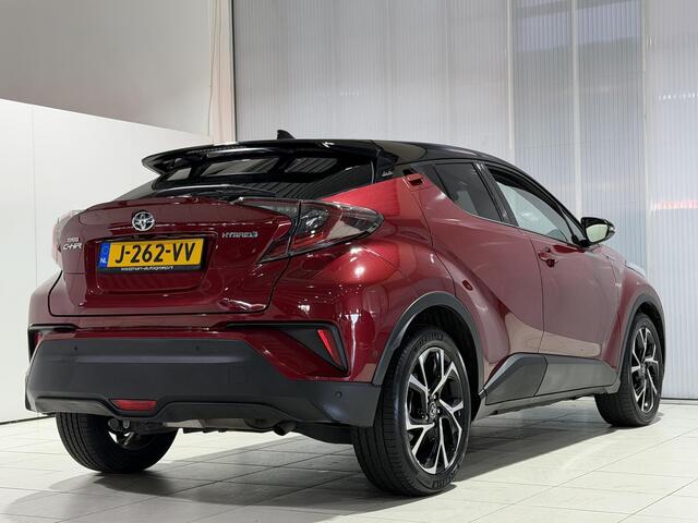 Toyota C-HR 1.8 Hybrid Dynamic Sport | Afn. Trekhaak | Leren Bekleding | Stoel/Stuur Verwarming | Parkeersensoren V+A |