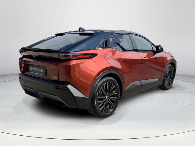 Toyota C-HR Executive AWD 77 kWh | Executive plus pack | Metal oxide/ zwart dak | Nieuw uit voorraad leverbaar |