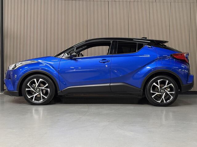Toyota C-HR 1.8 Hybrid Automaat Bi-Tone Navi Camera lederen Bekleding Stoelverwarming Adap Cruise NL-Auto