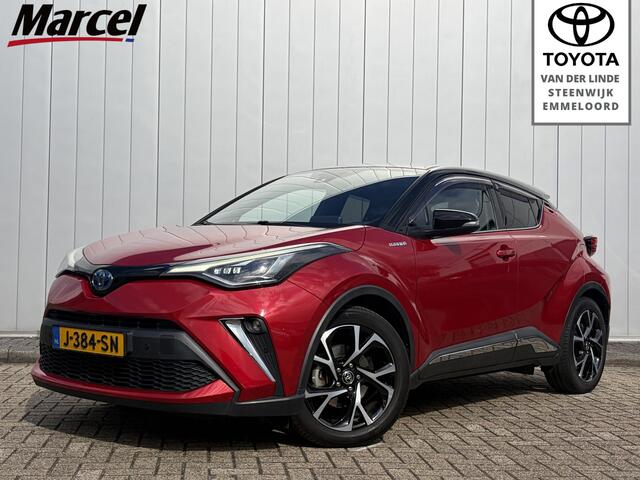 Toyota C-HR 2.0 Hybrid First Edition 184PK Trekhaak NL Auto Dealer Onderhouden JBL PDC BSM Bi-Tone
