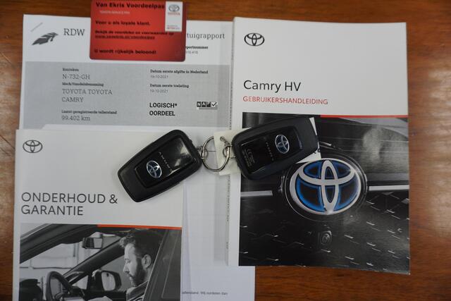 Toyota CAMRY 2.5 Hybrid Premium|100% Dealeronderhouden|1e Eig.| Geen import.