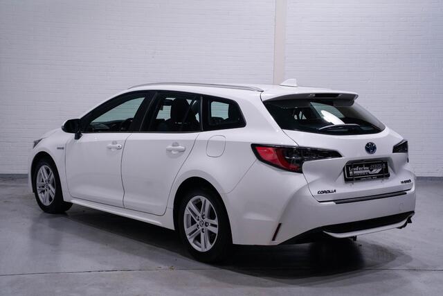 Toyota COROLLA Touring Sports 2.0 Hybrid Dynamic navigatie privateglas afneembare trekhaak allu-dakrail camera multi-stuurbediening service-boekje aanwezig schakelflippers aan het stuur key-less entry en start
