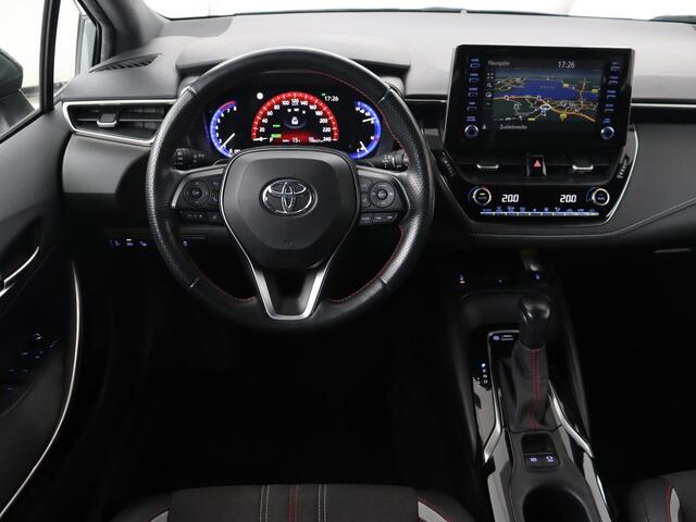 Toyota COROLLA 2.0 Hybrid GR-Sport | Trekhaak | Stoelverwarming | Adaptive cruise | Carplay | Navigatie | Keyless | Sportstoelen | Full LED | Half leder | Climate control