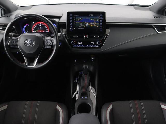 Toyota COROLLA 2.0 Hybrid GR-Sport | Trekhaak | Stoelverwarming | Adaptive cruise | Carplay | Navigatie | Keyless | Sportstoelen | Full LED | Half leder | Climate control