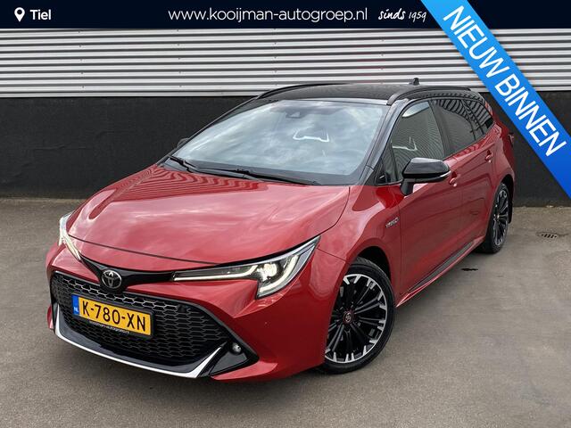 Toyota COROLLA Touring Sports 2.0 Hybrid GR-Sport Nieuw geleverd 1e eigenaar. Sportieve GR interieur, navigatie Apple CarPlay/Android Auto, stoelverwarming, draadloos telefoonlader, adaptieve cruise control, keyless,