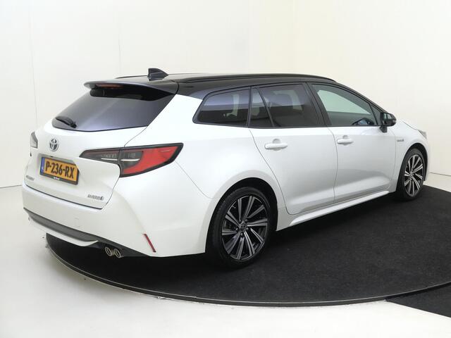 Toyota COROLLA Touring Sports 2.0 Hybrid Executive | achteropkomend verkeer waarschuwing | airco automatisch | Apple Carplay/Android Auto | Autonomous Emergency Braking | cruise control adaptief | full-LED koplampen | lederen/stof bekleding | lichtmetalen velgen 17" | n