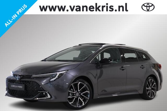 Toyota COROLLA Touring Sports Hybrid 140 Executive, Executive Plus Pack, Panorama dak, Lederen bekleding, Nieuw en direct leverbaar met ¤ 2.000 inruilvoordeel