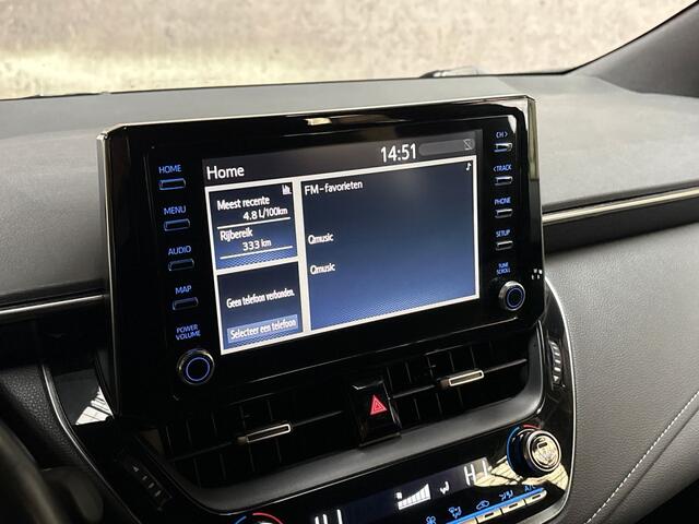 Toyota COROLLA 1.8 Hybrid Sport Automaat (NAVIGATIE, CLIMATE, CAMERA, SPORTSTOELEN, ADAPTIVE CRUISE, LM VELGEN, ZWART HEMEL, NIEUWSTAAT)
