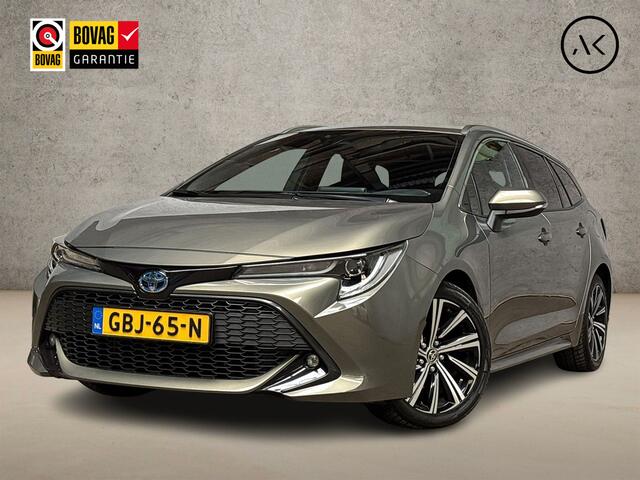 Toyota COROLLA 1.8 Hybrid Dynamic Automaat (APPLE CARPLAY, LEDER, STOELVERWARMING, CAMERA, SPORTSTOELEN, ADAPTIVE CRUISE, GETINT GLAS, ZWART HEMEL, NIEUWSTAAT)