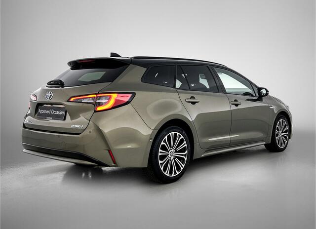 Toyota COROLLA Touring Sports 1.8 Hybrid First Edition bi-tone | Parkeersensoren voor+achter met assistent | Achteruitrijcamera | Apple CarPlay/Android auto | Navigatie | DAB | Cruise control adaptive | Climate control |