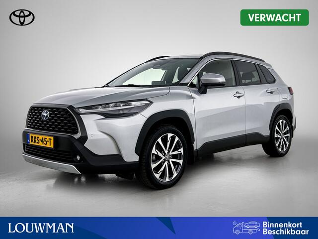Toyota COROLLA Cross Hybrid 200 Style | BTW voertuig | Dodehoek detectie | Stoel+stuurverwarming | Parkeersensoren voor+achter | Elektrische achterklep | Draadloze telefoonlader | Trekhaak | Apple CarPlay/Android auto |