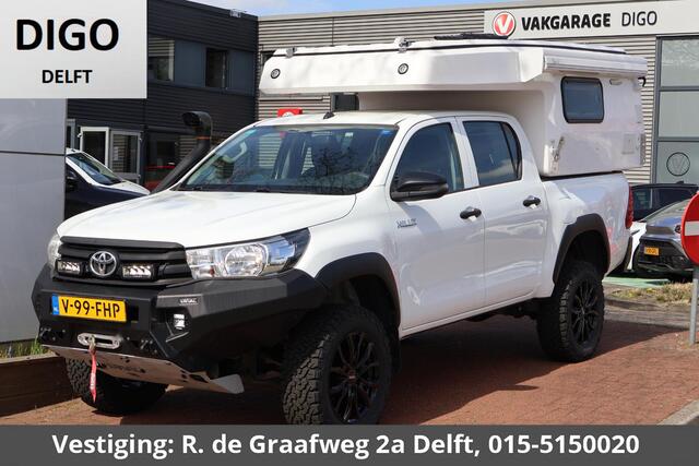 Toyota HI-LUX HiLux Camper 2.4 D-4D Dubbele Cabine Cool Comfort (ex.BTW) UNIEK IN NL
