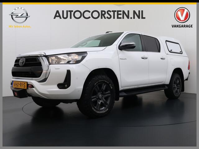 Toyota HI-LUX HiLux 2.4 D-4D 4WD AUT-6 Double Cab Professional Lier Canopy Hardtop (Huif) Trekhaak Navi* via Apple Carplay Android Auto Ecc Camera Adap.Cruise Control Lane Assist Inbouw Kasten Bluetooth AWD EURO6 400Nm *3.500kg Trekvermogen* 1e Eigenaar Dealeronderhoud