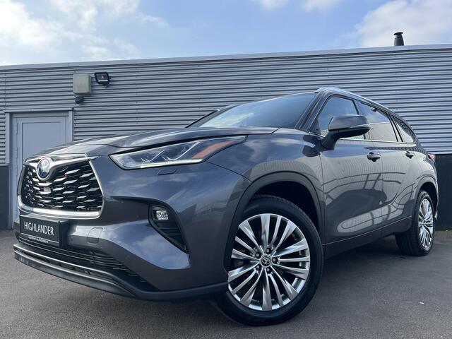 Toyota HIGHLANDER AWD 2.5 Hybrid Executive 7 persoons Trekhaak - trekgewicht 2.000kg geremd, AppleCarplay/AndroidAuto, BlindSpot, Parkeerhulp camera incl parkeersensoren, BTW-auto
