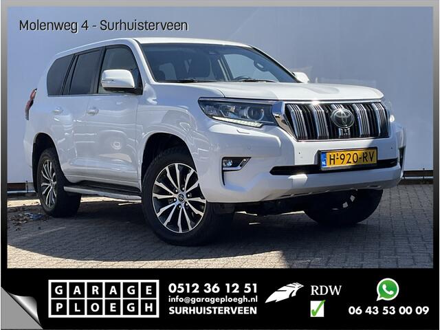Toyota LAND CRUISER 5-Pers 2.8 D-4D Professional 5p. 360° Leer Stoelverw+koel Trekhaak (3000kg)
