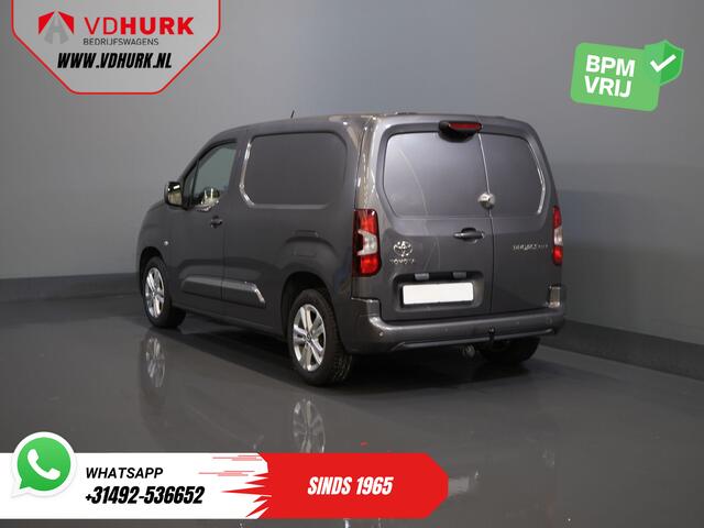 Toyota PROACE City 1.2 Turbo 130 pk Aut. BENZINE 3Pers./ Stoelverw./ Climate/ Keyless/ Carplay/ Cruise/ PDC/ Trekhaak