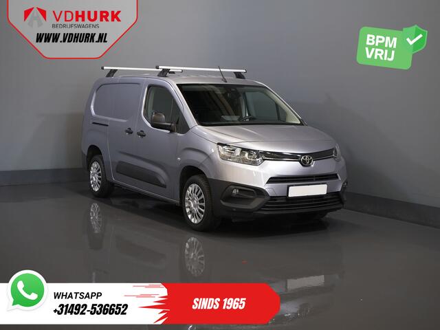 Toyota PROACE CITY 1.2 Turbo 130 pk Benzine Aut. BPM VRIJ! 3Pers./ Carplay/ Camera/ Cruise/ PDC/ Trekhaak