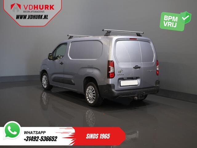 Toyota PROACE CITY 1.2 Turbo 130 pk Benzine Aut. BPM VRIJ! 3Pers./ Carplay/ Camera/ Cruise/ PDC/ Trekhaak