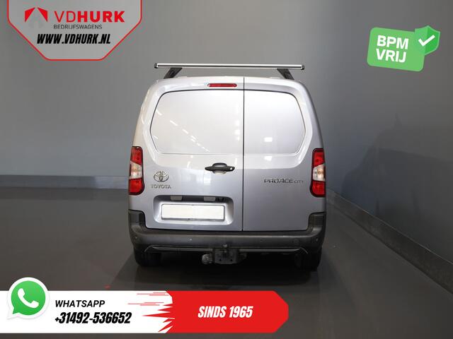 Toyota PROACE CITY 1.2 Turbo 130 pk Benzine Aut. BPM VRIJ! 3Pers./ Carplay/ Camera/ Cruise/ PDC/ Trekhaak