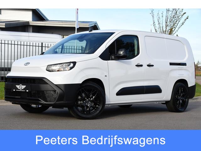 Toyota PROACE CITY Electric Long 50 kWh Black & White Edition 5 x Direct Leverbaar! Camera, Cruise, 2 x Schuifdeur, Carplay, 136pk,