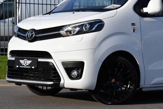 Toyota PROACE 2.0 D-4D GR Sport Edition 360 Camera, Cruise, Carplay, Head-up, 177pk, 2 x Schuifdeur, Trekhaak, Stoelverwarming, Automaat, Uniek!