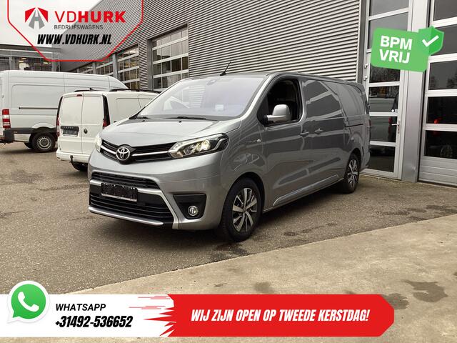 Toyota PROACE Electric Worker 75 kWh 330km WLTP L3 Snellader/ Xenon/ 2x Schuifdeur/ Head-Up/ Standkachel/ Stoelverw./ Carplay/ Climate/ Camera/ LMV