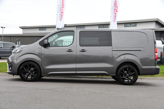 Toyota PROACE Worker 2.0 L3 DC PB Edition Camera, Cruise, Carplay, Clima, 177pk, Automaat, 2 x Schuifdeur, Keyless, NAVI, Uniek!