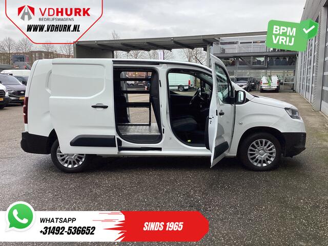 Toyota PROACE CITY 1.5 130 pk Aut. L2 2x Schuifdeur/ 3 Pers./ Carplay/ Standkachel/ Airco/ Camera/ Cruise/ PDC