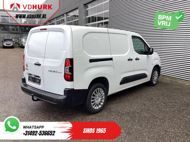 Toyota PROACE CITY 1.5 130 pk Aut. L2 2x Schuifdeur/ 3 Pers./ Carplay/ Standkachel/ Airco/ Camera/ Cruise/ PDC