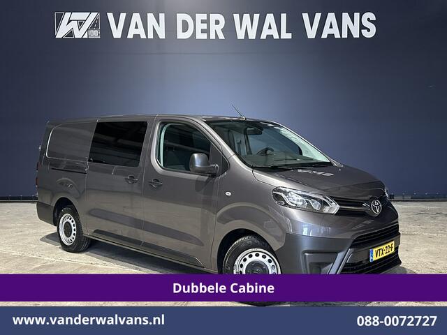 Toyota PROACE Worker 2.0 D-4D 145pk L3H1 Dubbele Cabine Euro6 Airco | 6-Zits | Navigatie | Apple Carplay | Cruisecontrol Android Auto, Parkeersensoren