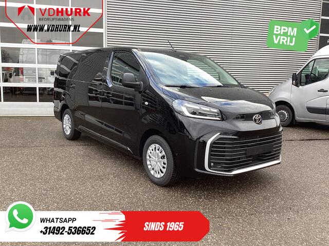 Toyota PROACE Electric Worker 75 kWh L3 345 km WLTP LED/ Snellader/ Keyless/ Adapt.Cruise/ Stuurverw./ Stoelverw./ Navi/ Carplay/ Camera/ PDC/ Airco