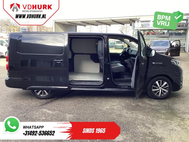 Toyota PROACE Electric Worker 75kWh L3 345km WLTP Snellader/ 2xSchuifdeur/ Keyless/ Carplay/ Head Up/ Navi/ Camera/ Cruise/ Climate/ PDC