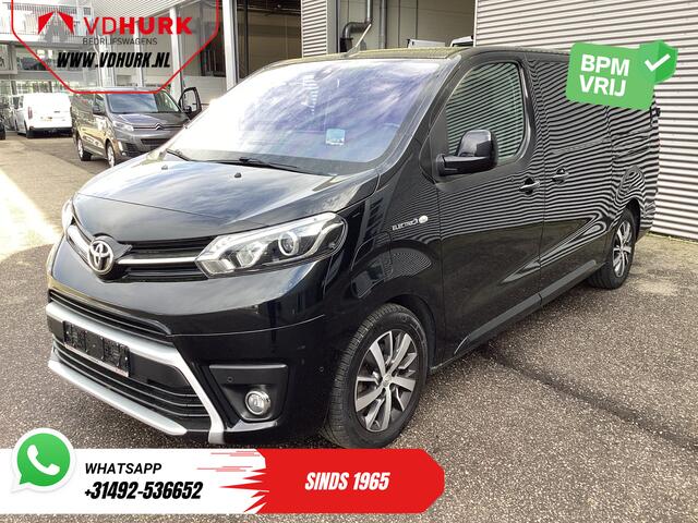 Toyota PROACE Electric Worker 75kWh L3 345km WLTP Snellader/ 2xSchuifdeur/ Keyless/ Carplay/ Head Up/ Navi/ Camera/ Cruise/ Climate/ PDC