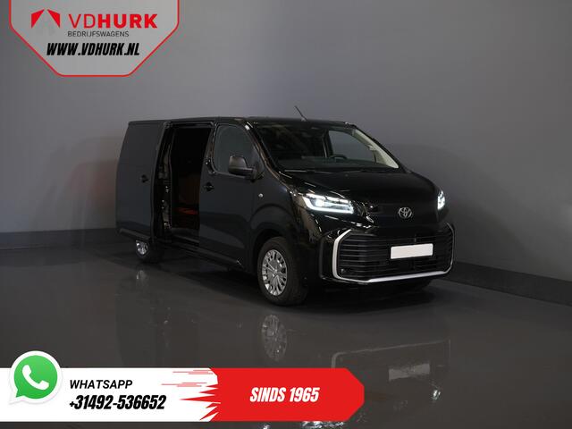 Toyota PROACE Electric Worker 75 kWh L3 345 km WLTP LED/ Snellader/ Keyless/ Adapt.Cruise/ Stuurverw./ Stoelverw./ Navi/ Carplay/ Camera/ PDC/ Airco