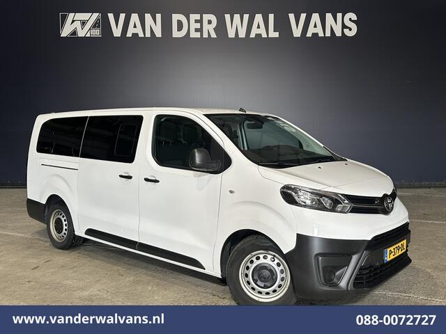 Toyota PROACE Shuttle 1.5 D-4D 120pk L3H1 Personenbus 9 Zitplaatsen Euro6 Airco | Navigatie | Apple Carplay | Cruisecontrol Android Auto, Parkeersensoren, Achterklep